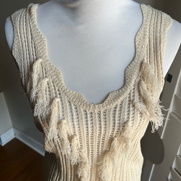 Line & Dot Getaway fringe tank - Picture 5 of 7